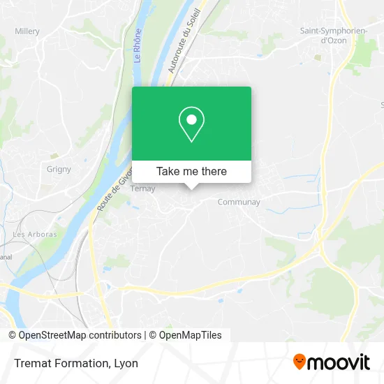 Tremat Formation map