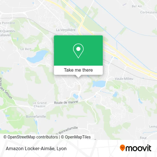 Amazon Locker-Aimãe map