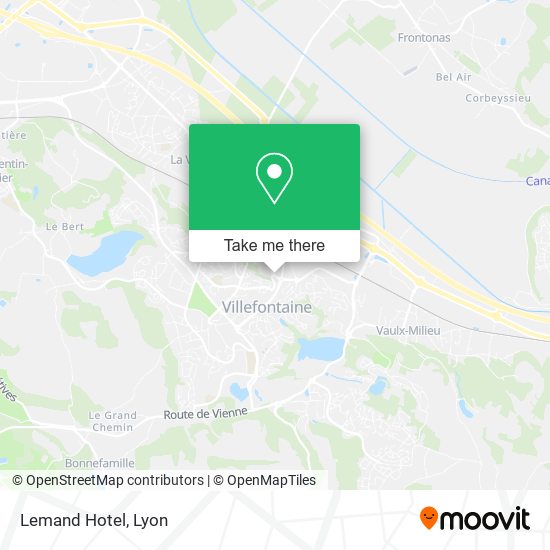 Lemand Hotel map