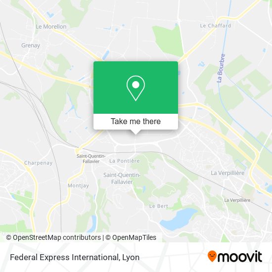 Federal Express International map
