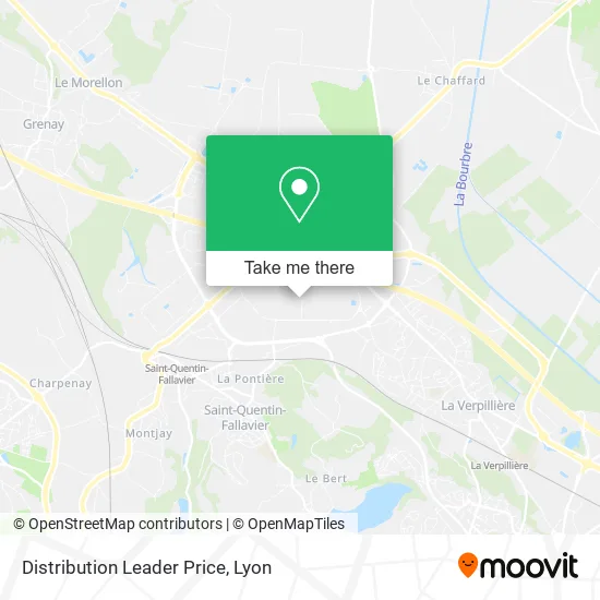 Distribution Leader Price map