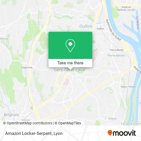 Amazon Locker-Serpent map