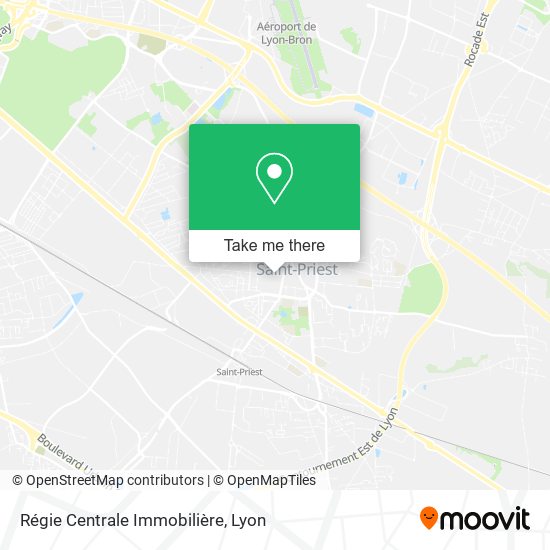 Régie Centrale Immobilière map