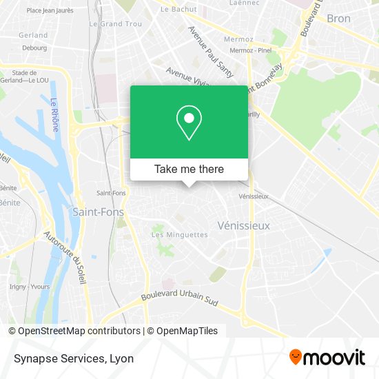 Synapse Services map