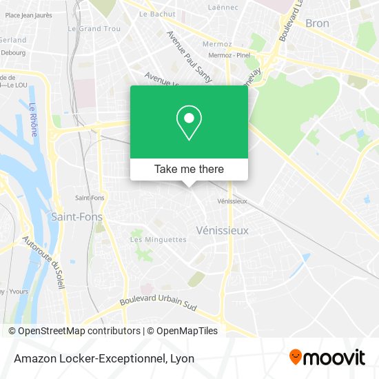 Amazon Locker-Exceptionnel map
