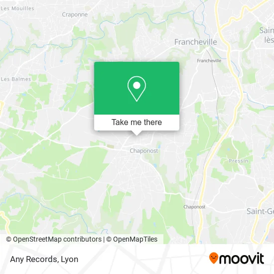 Any Records map