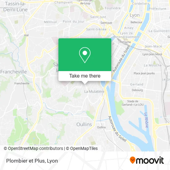 Plombier et Plus map