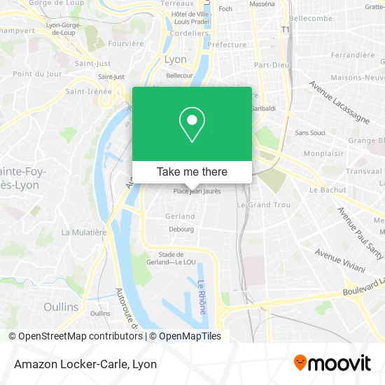 Amazon Locker-Carle map