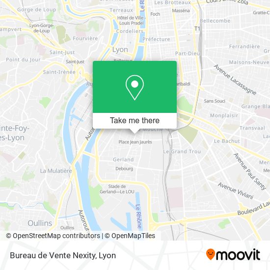 Bureau de Vente Nexity map