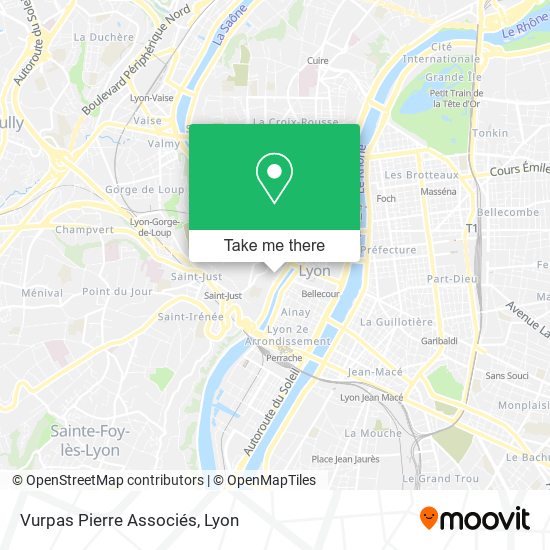 Vurpas Pierre Associés map
