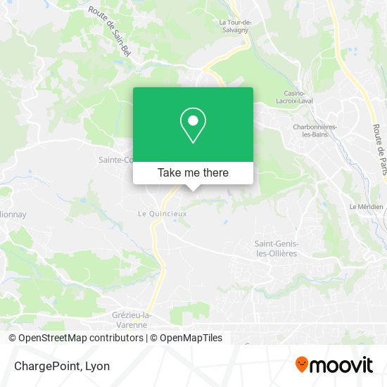 ChargePoint map