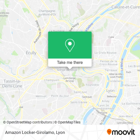 Amazon Locker-Girolamo map