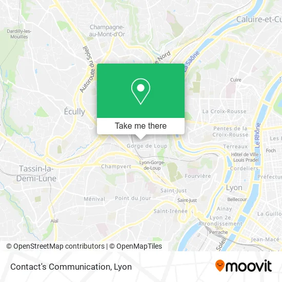 Contact's Communication map