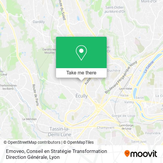 Emoveo, Conseil en Stratégie Transformation Direction Générale map