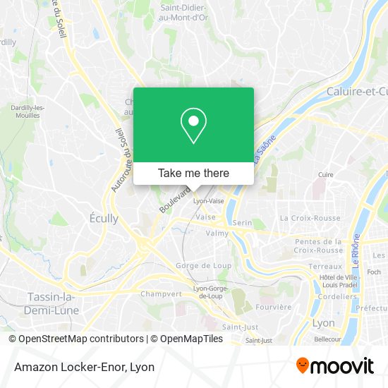 Amazon Locker-Enor map