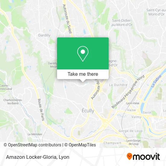 Amazon Locker-Gloria map