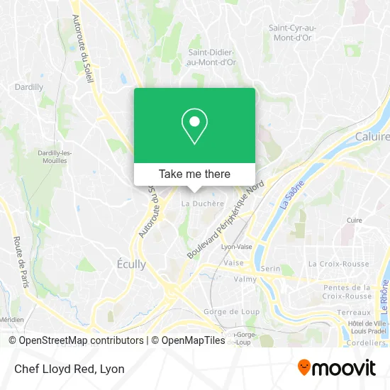 Chef Lloyd Red map