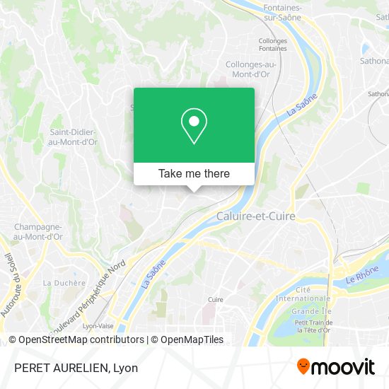 Mapa PERET AURELIEN