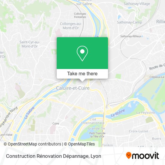 Construction Rénovation Dépannage map