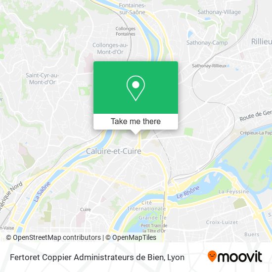 Fertoret Coppier Administrateurs de Bien map