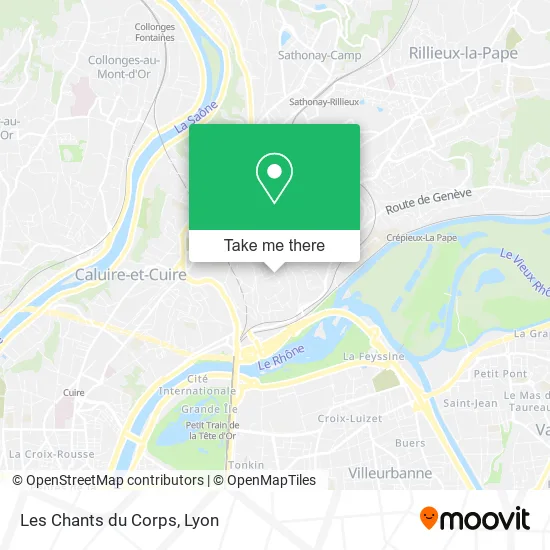 Les Chants du Corps map