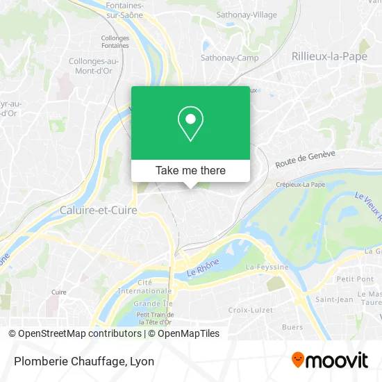 Plomberie Chauffage map