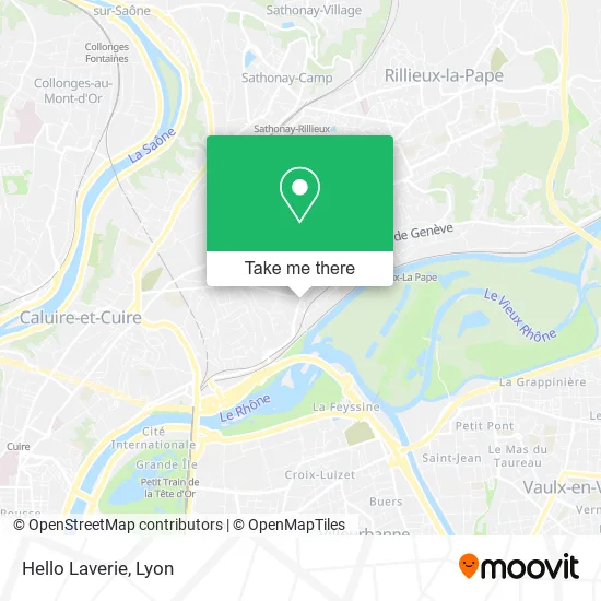 Hello Laverie map