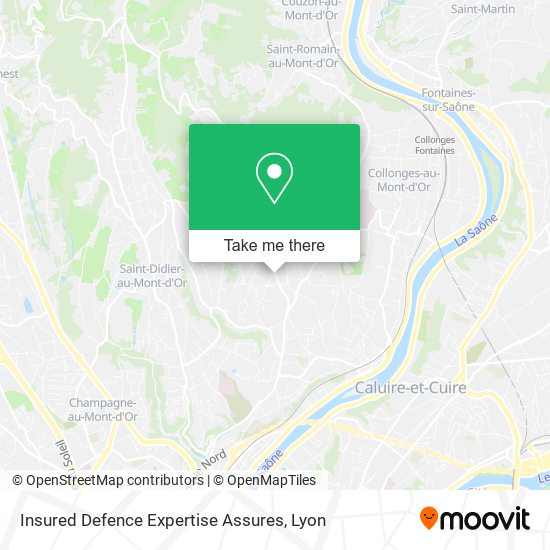 Insured Defence Expertise Assures map