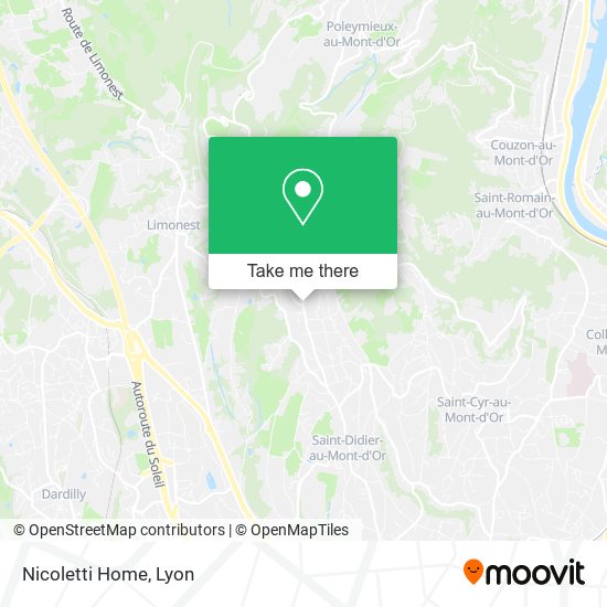 Nicoletti Home map