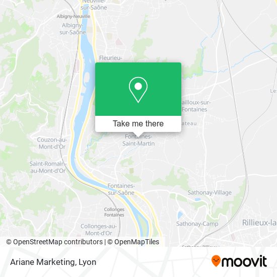 Ariane Marketing map