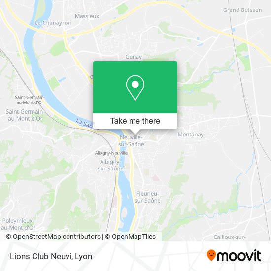 Mapa Lions Club Neuvi