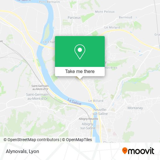 Alynovals map