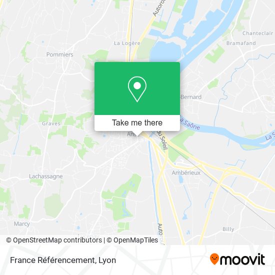 France Référencement map