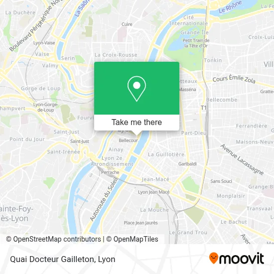 Quai Docteur Gailleton map