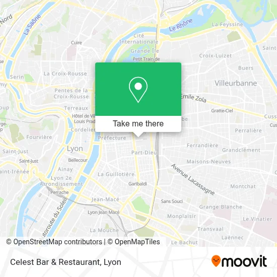 Celest Bar & Restaurant map