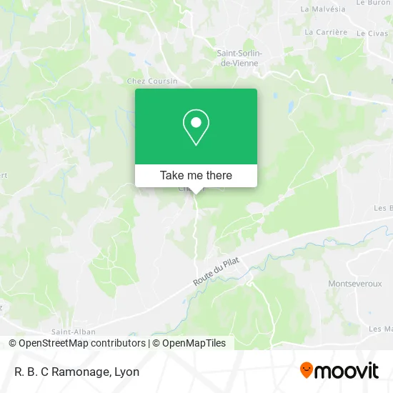 R. B. C Ramonage map