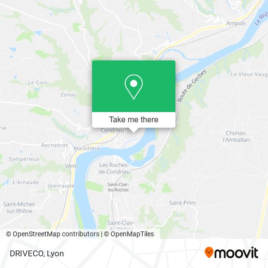 DRIVECO map