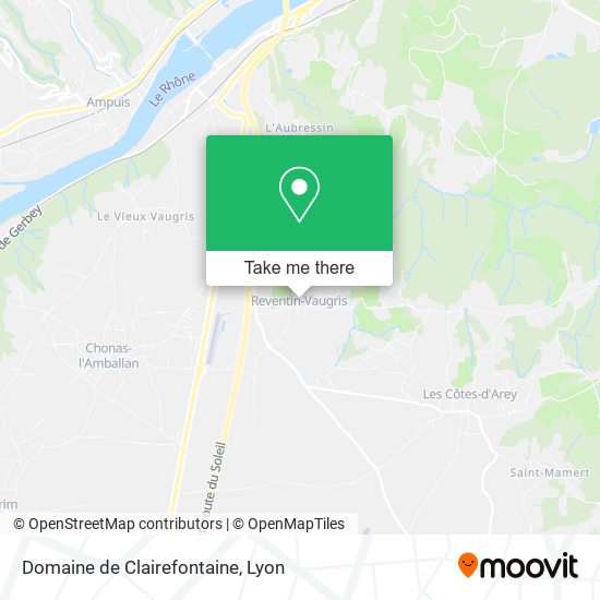 Domaine de Clairefontaine map