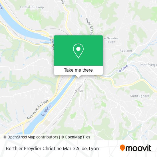 Berthier Freydier Christine Marie Alice map