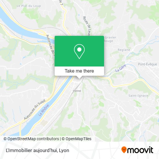 L'Immobilier aujourd'hui map