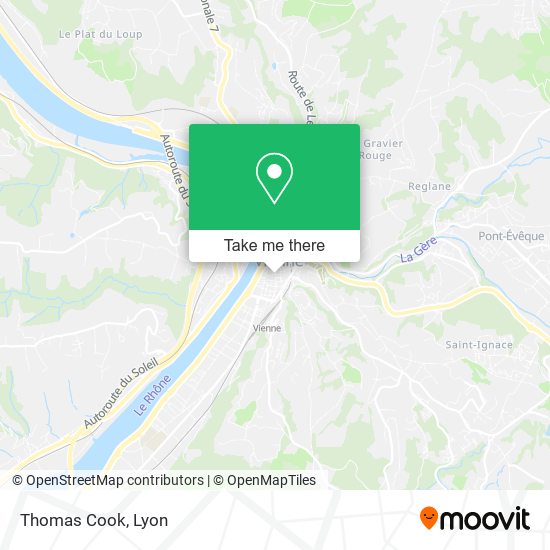 Thomas Cook map