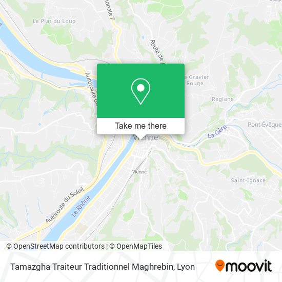 Tamazgha Traiteur Traditionnel Maghrebin map