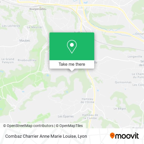Combaz Charrier Anne Marie Louise map