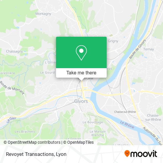 Revoyet Transactions map