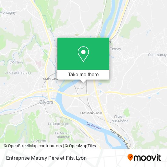 Entreprise Matray Père et Fils map