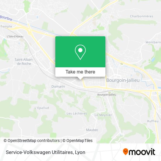Service-Volkswagen Utilitaires map
