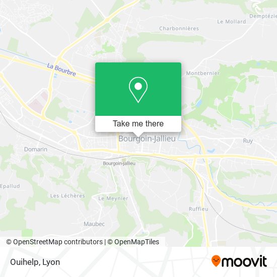 Ouihelp map