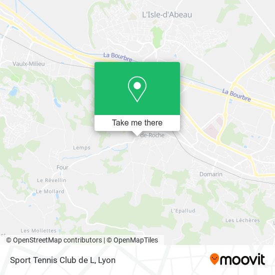 Sport Tennis Club de L map