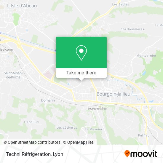 Techni Réfrigeration map