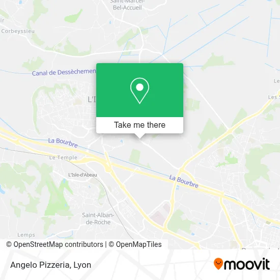Pizzeria Angelo map